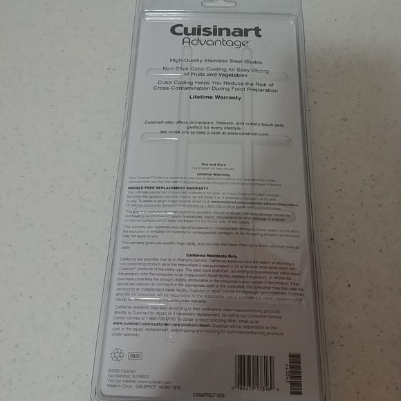 Cuisinart knifes -6 pieces - Picture 2 of 3